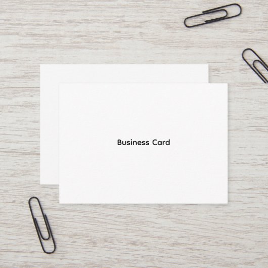 Carte De Visite Professionnel sur mesure  (Devant/Arrière en situation)