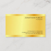 Carte De Visite Professionnel tendance Moderne Élégant Design simp (Dos)