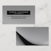 Carte de visite professionnel tendance Plain (Devant / Derrière)