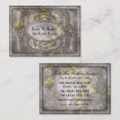 Carte De Visite Professionnel unique de Bohème de Halmorte (Devant / Derrière)