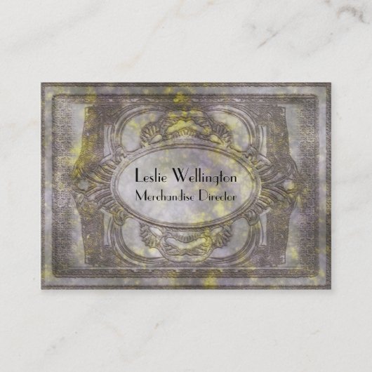 Carte De Visite Professionnel unique de Bohème de Halmorte (Devant)