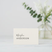 Carte De Visite Professionnel - UNISEX (Debout devant)