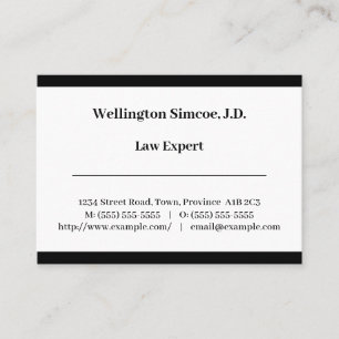 Carte de visite professionnel vintage