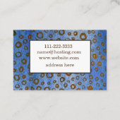 Carte de visite professionnelle (Dos)