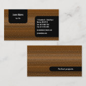 Carte de Visite Professionnelle (Devant / Derrière)