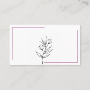 Carte de visite professionnelle
