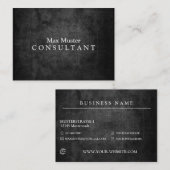 Carte de visite professionnelle (Devant / Derrière)