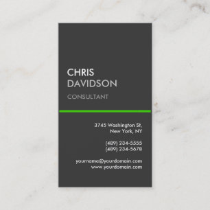 Carte de visite professionnelle attractive avec li