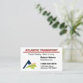 Carte de visite professionnelle avec logo (Debout devant)