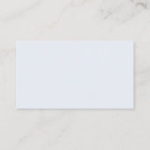 Carte de visite professionnelle avec logo bleu mar (Dos)