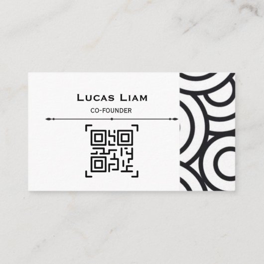 Carte de visite professionnelle avec logo d'entrep (Dos)