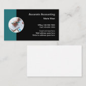 Carte de visite professionnelle avec logo design (Devant / Derrière)