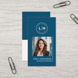 Carte de Visite Professionnelle avec Logo Personna