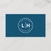Carte de visite professionnelle avec logo personna (Devant)