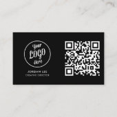 Carte de visite professionnelle avec QR code perso (Devant)