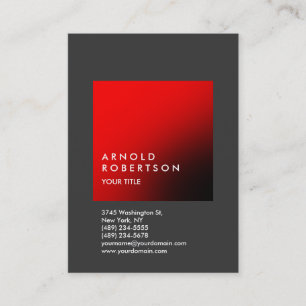 Carte de visite professionnelle avec texte personn