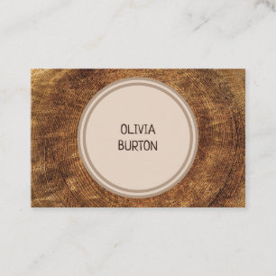 Carte de visite professionnelle avec texture en bo