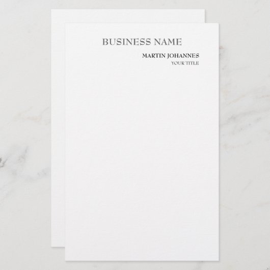 Carte de visite professionnelle chic blanche esthé (Devant / Derrière)