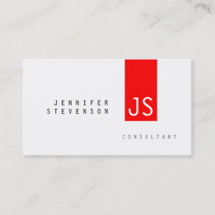 Carte de visite professionnelle chic et propre ave