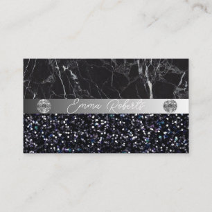 Carte de visite professionnelle Coach Diamant Noir