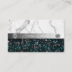 Carte de visite professionnelle Coach Diamant Noir