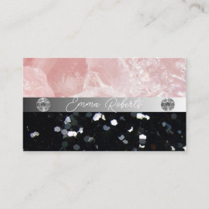 Carte de visite professionnelle Coach Diamant Noir