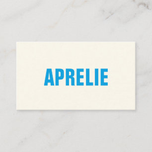 Carte de visite professionnelle créative moderne e