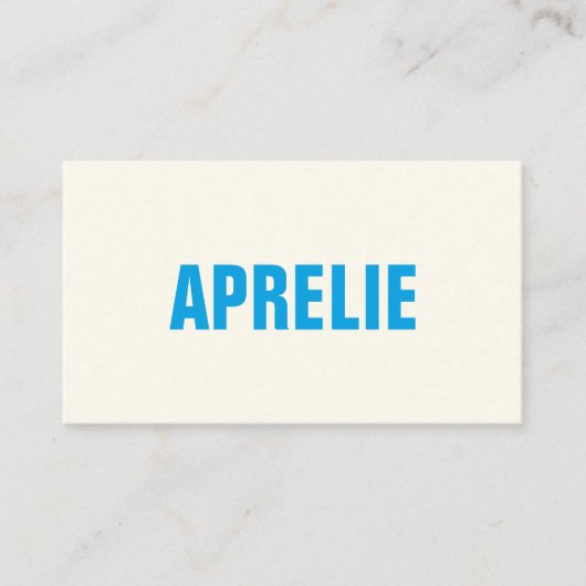 Carte de visite professionnelle créative moderne e (Devant)