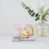 Carte De Visite Professionnelle de Flora Vermont 3,5" x 2,5" (Debout devant)