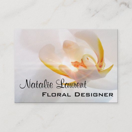 Carte De Visite Professionnelle de Flora Vermont 3,5" x 2,5" (Devant)