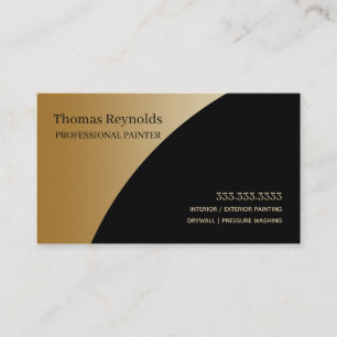 Carte de visite professionnelle de peintre