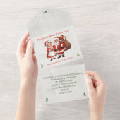 Carte de visite professionnelle de Père Noël par c (Déchirure)