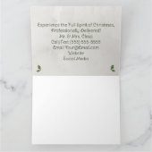 Carte de visite professionnelle de Père Noël pour  (Intérieur)