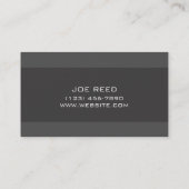 Carte de visite professionnelle de rénovation de m (Dos)