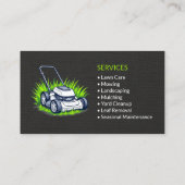 Carte de visite professionnelle de service de soin (Dos)
