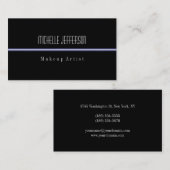 Carte de visite professionnelle de taille standard (Devant / Derrière)
