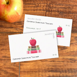 Carte de visite professionnelle de Tuteur Moderne