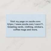 Carte de visite professionnelle de visite (Devant)