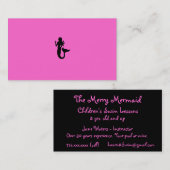 Carte de visite professionnelle de visite (Devant / Derrière)