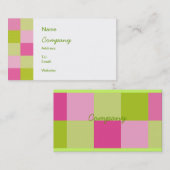 Carte de visite professionnelle de visite (Devant / Derrière)