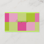 Carte de visite professionnelle de visite (Dos)