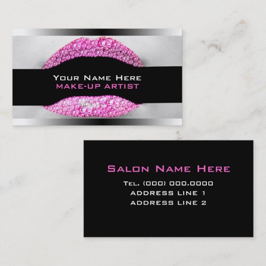 Carte de visite professionnelle de visite (Devant / Derrière)