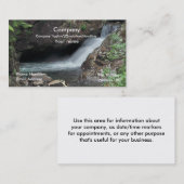 Carte de visite professionnelle de visite (Devant / Derrière)