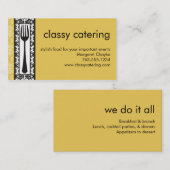 carte de visite professionnelle de visite (Devant / Derrière)