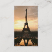 Carte de visite professionnelle de visite (Dos)