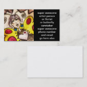 carte de visite professionnelle de visite (Devant / Derrière)