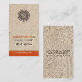 Carte de visite professionnelle de visite (Devant / Derrière)