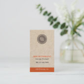 Carte de visite professionnelle de visite (Debout devant)