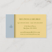 Carte de visite professionnelle de visite d'ananas (Dos)