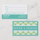 Carte de visite professionnelle de visite de (Devant / Derrière)